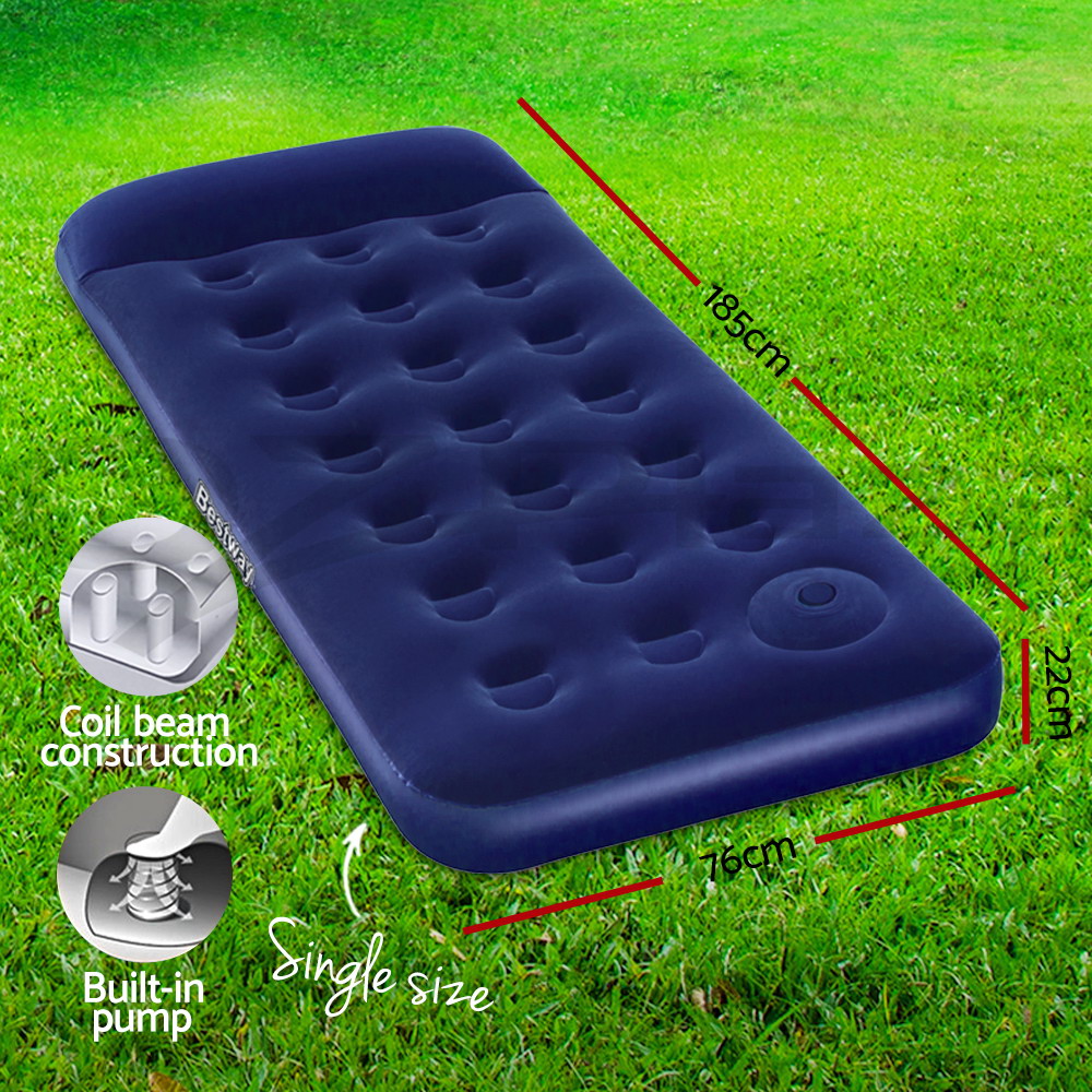 Bestway Air Bed Inflatable King Queen Single Bed Mattress Sleeping Mat with Pump - Picture 146 of 154