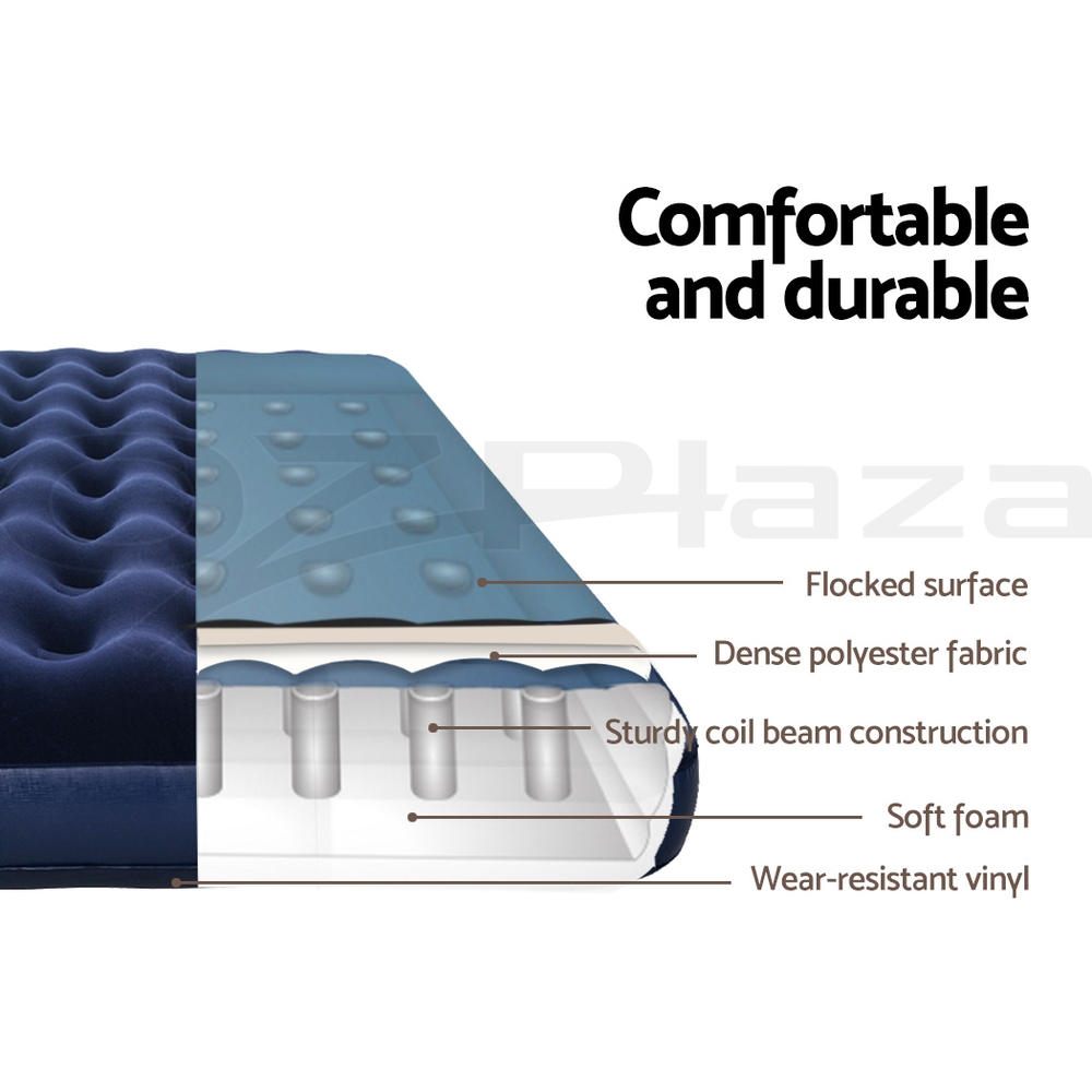 Bestway Air Bed Inflatable King Queen Single Bed Mattress Sleeping Mat with Pump - Picture 27 of 154