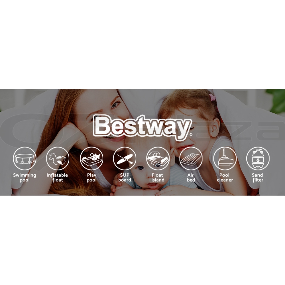 Bestway Air Bed Inflatable King Queen Single Bed Mattress Sleeping Mat with Pump - Picture 123 of 154