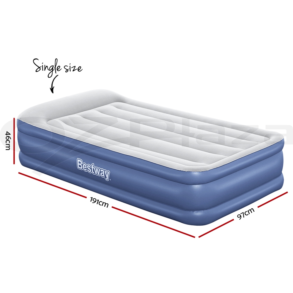 Bestway Air Bed Inflatable King Queen Single Bed Mattress Sleeping Mat with Pump - Picture 124 of 154