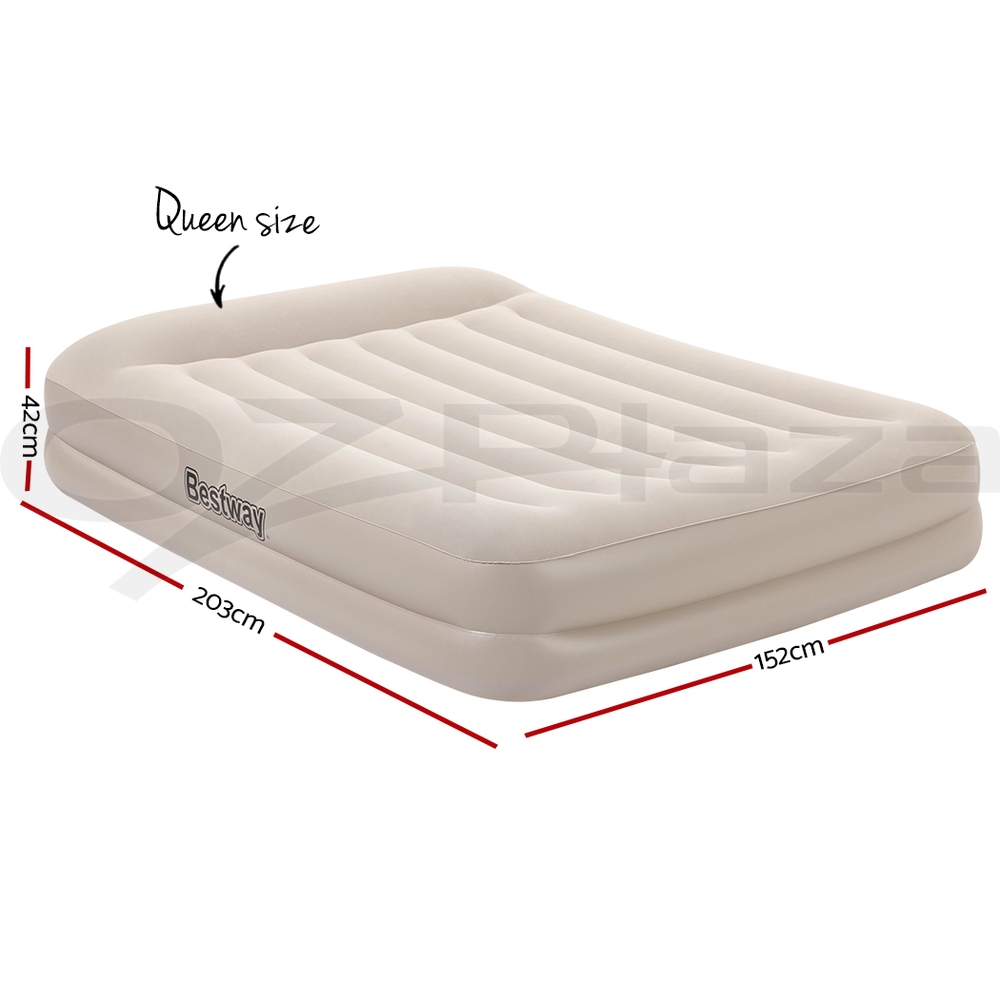 Bestway Air Bed Inflatable Beds Mattress Queen Single Sleeping Camping ...