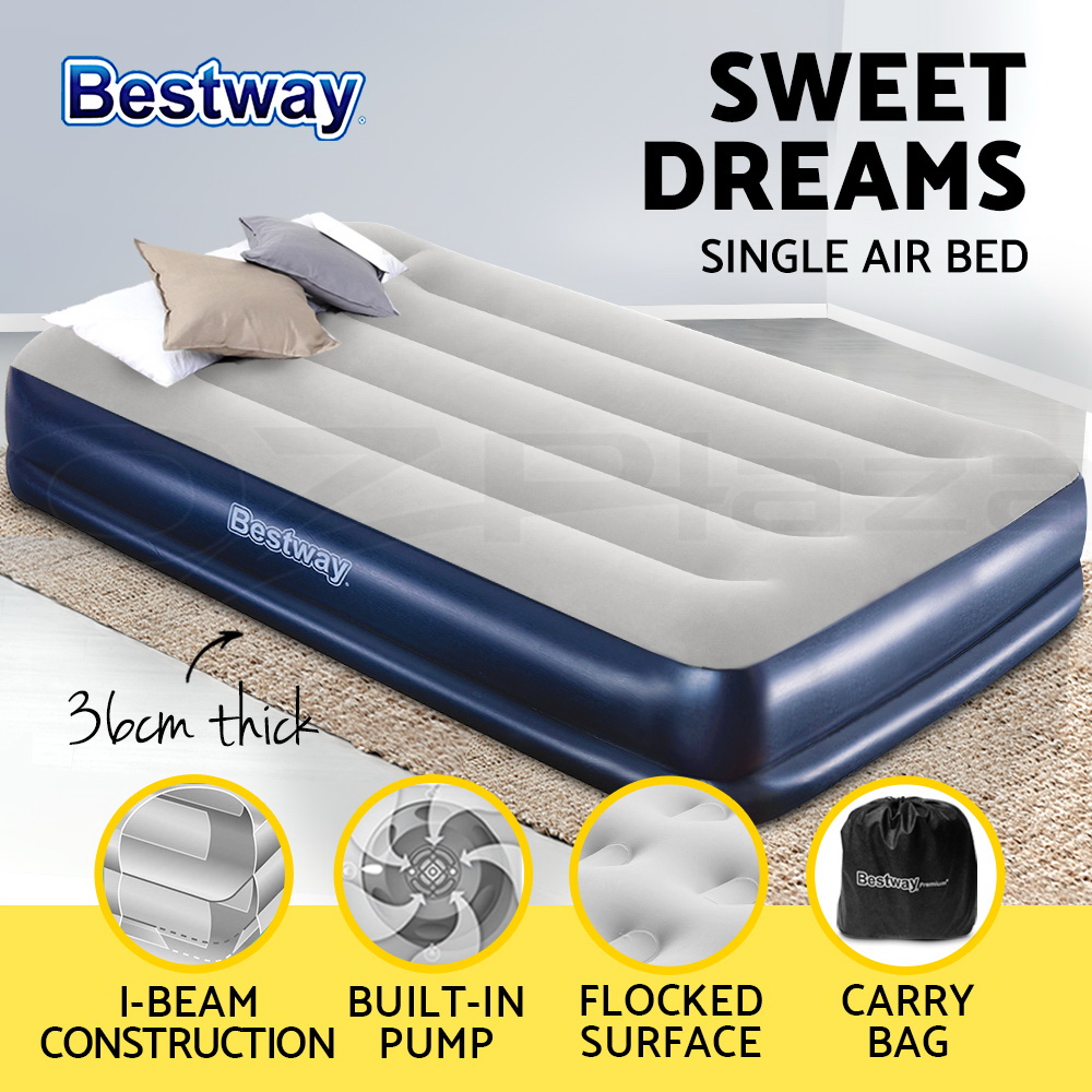 Bestway Air Bed Inflatable Beds Mattress Queen Single Sleeping