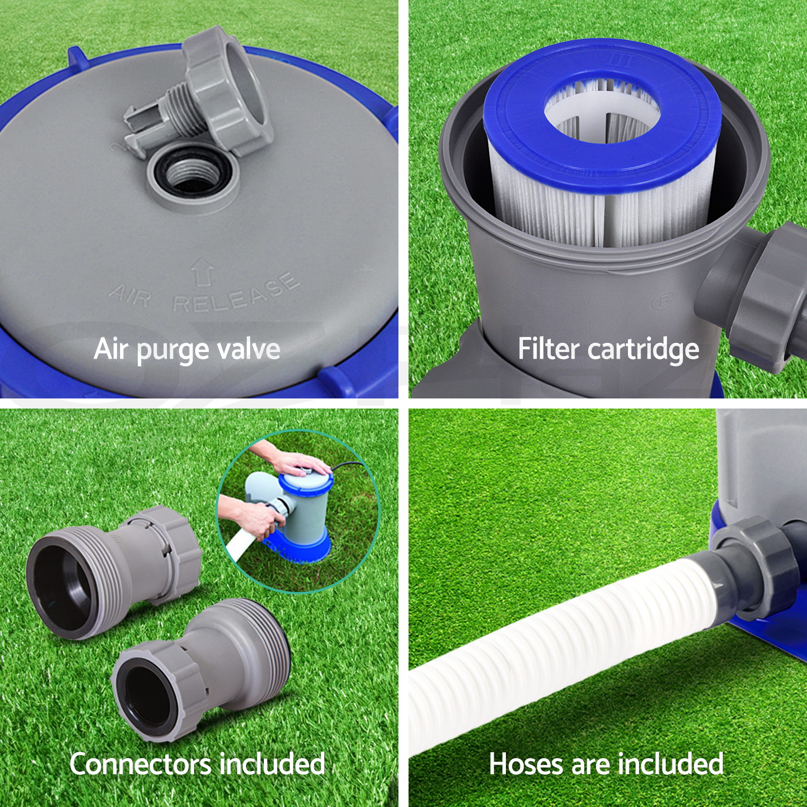 Bestway Flowclear™ Filter Pump Sand Filter Pool Vacuum Cleaner Swimming