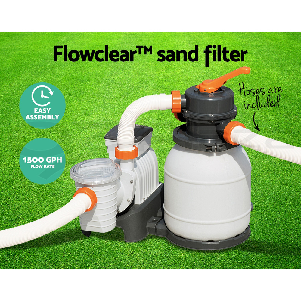 vacuum for sand filter pump