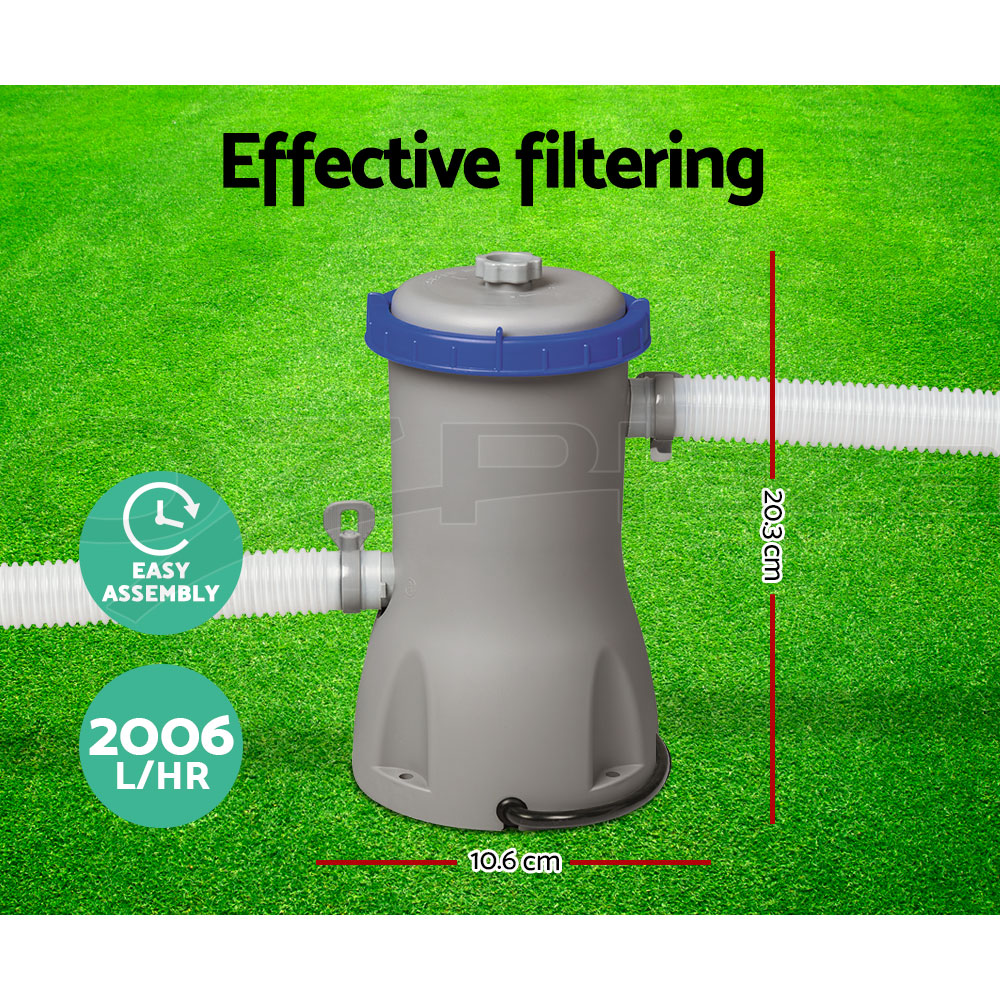 Bestway Pool Filter Pump Filters Swimming Pool Cleaner 300/530/8001500