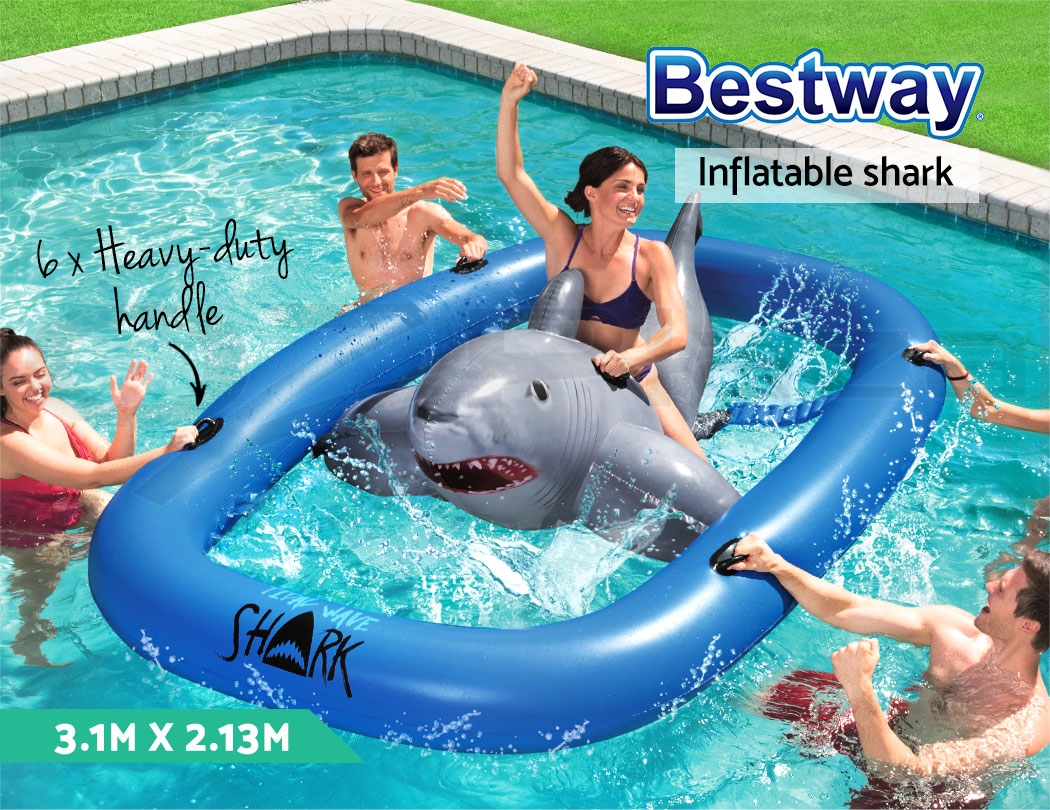 bull riding water toy