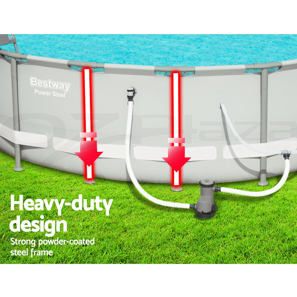 Bestway Swimming Pool Above Ground Rectangular Pools Sand Filter Pump