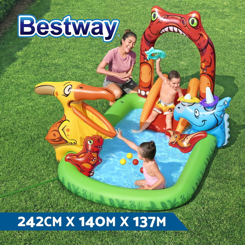 Bestway Kids Pool Above Ground Family Children Splash Play Pools Outdoor Toys - Picture 11 of 16