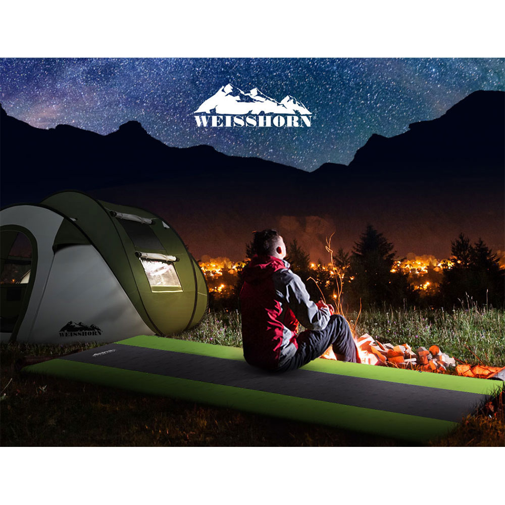 Weisshorn Self Inflating Mattress Camping Sleeping Mat Air Bed Mat Single Double - Picture 13 of 20