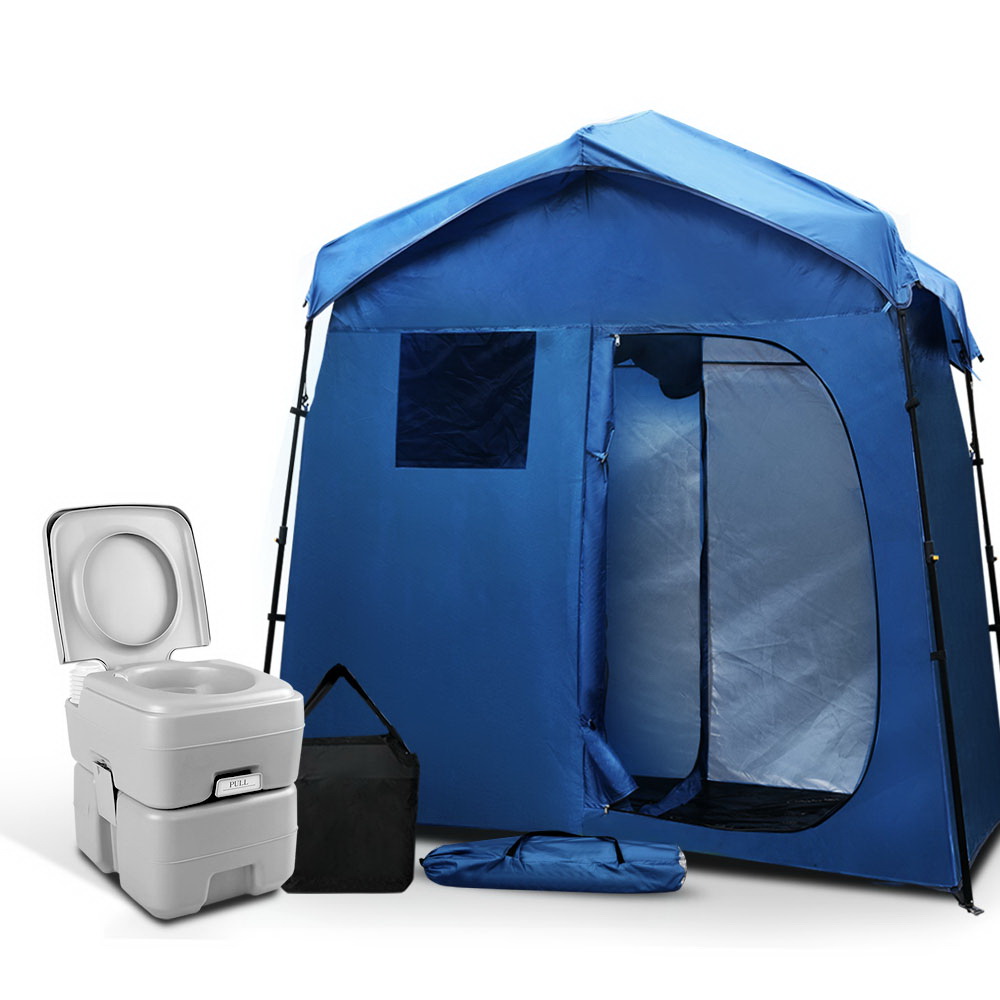 shower potty tent