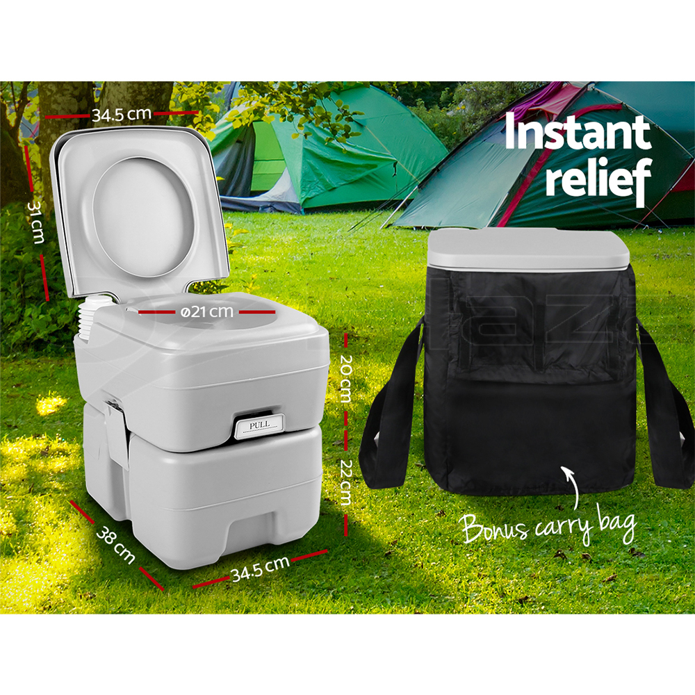 camping toilet bags go outdoors