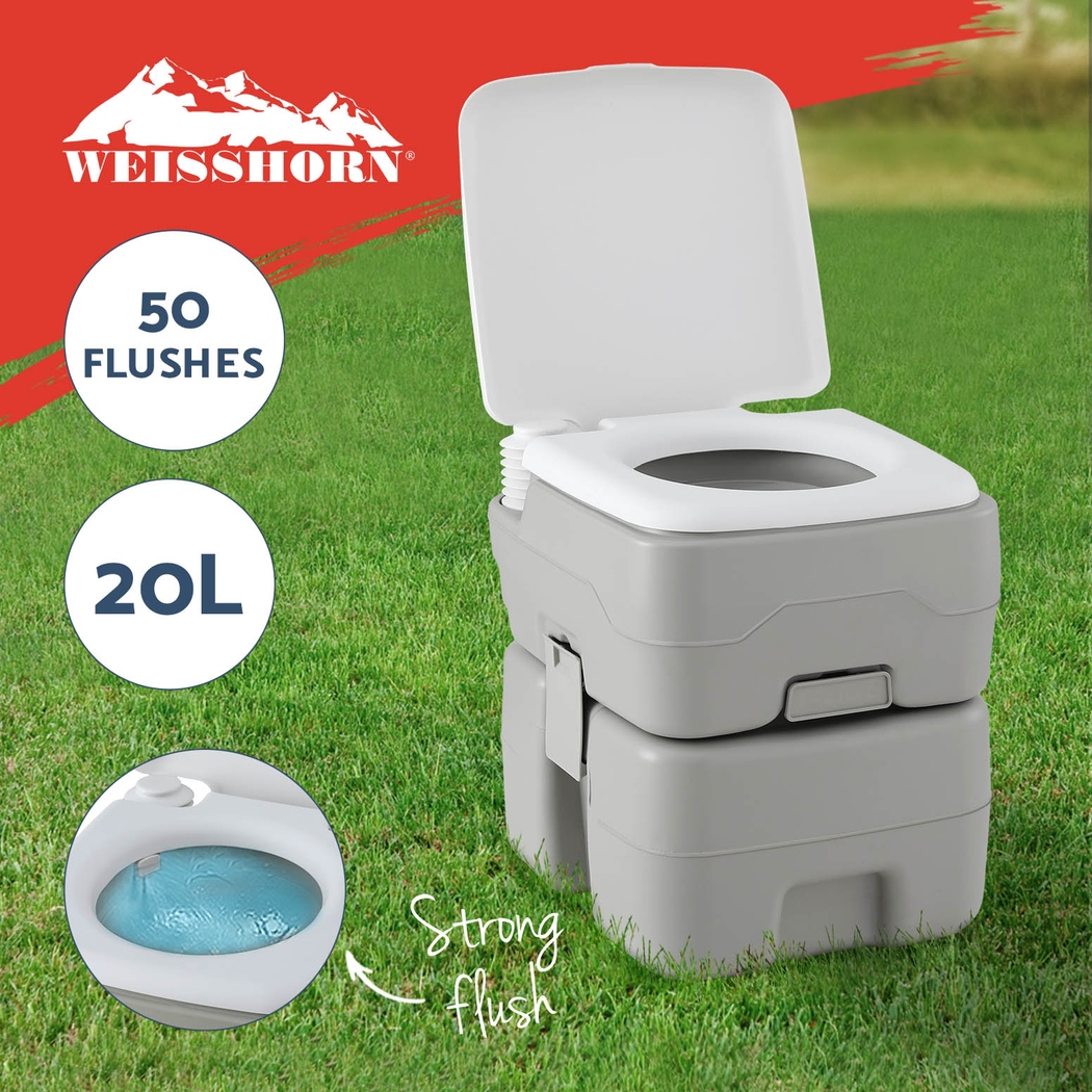 weisshorn 20l outdoor portable toilet