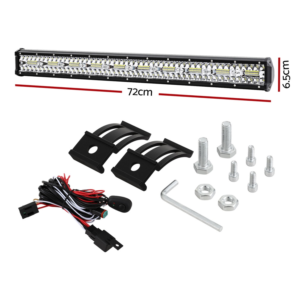 Giantz LED Driving Light 20/28/50 Inch Flood Spot Light Bar Driving Lamp - Picture 14 of 17