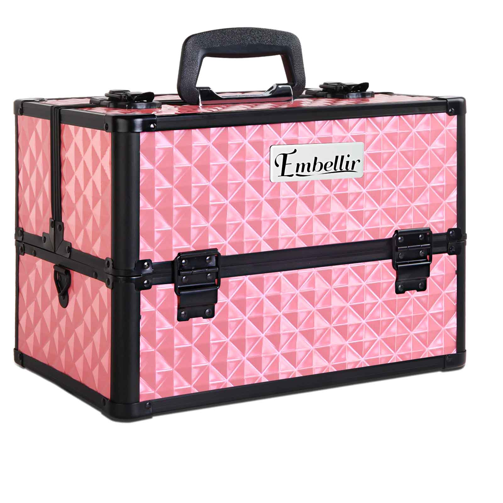 Makeup Case Beauty Cosmetic Travel Organiser Carry Storage Portable Box Embellir - Picture 62 of 95