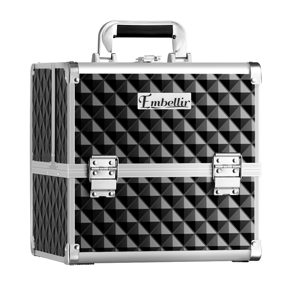 Makeup Case Beauty Cosmetic Travel Organiser Carry Storage Portable Box Embellir - Picture 52 of 95