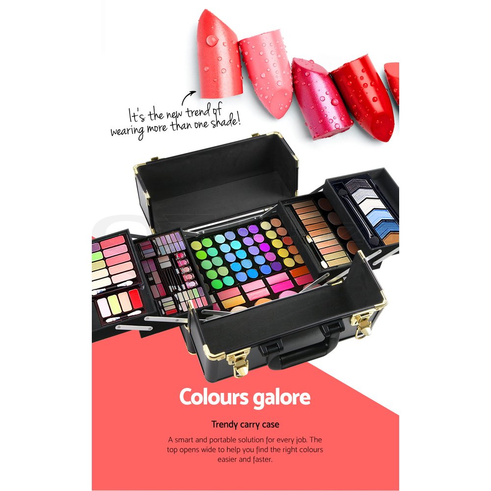 Makeup Case Beauty Cosmetic Travel Organiser Carry Storage Portable Box Embellir - Picture 87 of 95