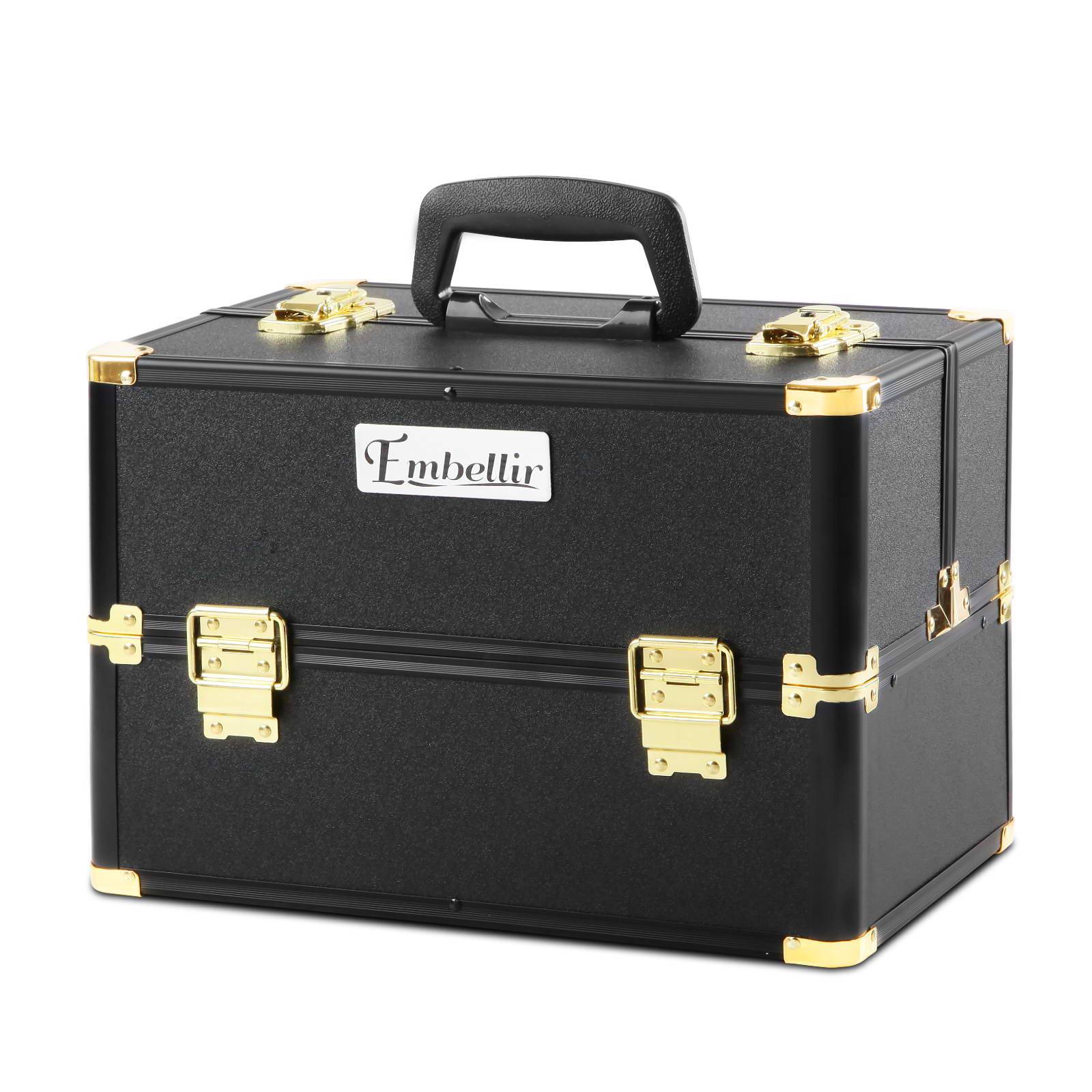 Makeup Case Beauty Cosmetic Travel Organiser Carry Storage Portable Box Embellir - Picture 95 of 95
