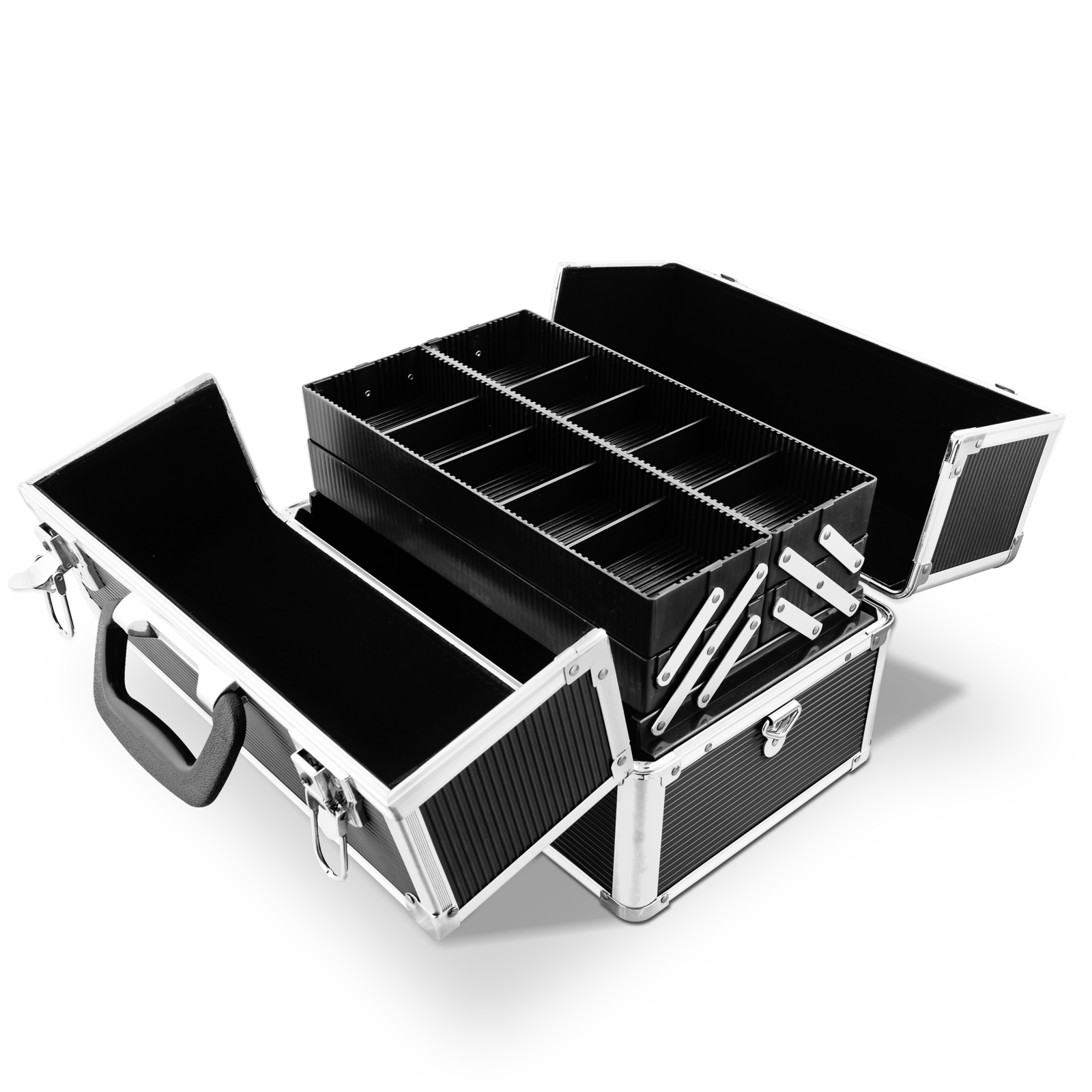 Embellir Makeup Cosmetic Case Beauty Storage Organiser Carry Box Portable Drawer eBay