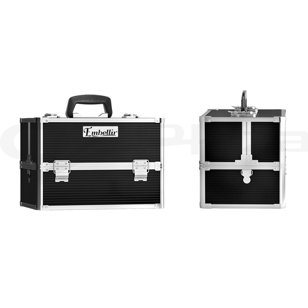 Makeup Case Beauty Cosmetic Travel Organiser Carry Storage Portable Box Embellir - Picture 69 of 95