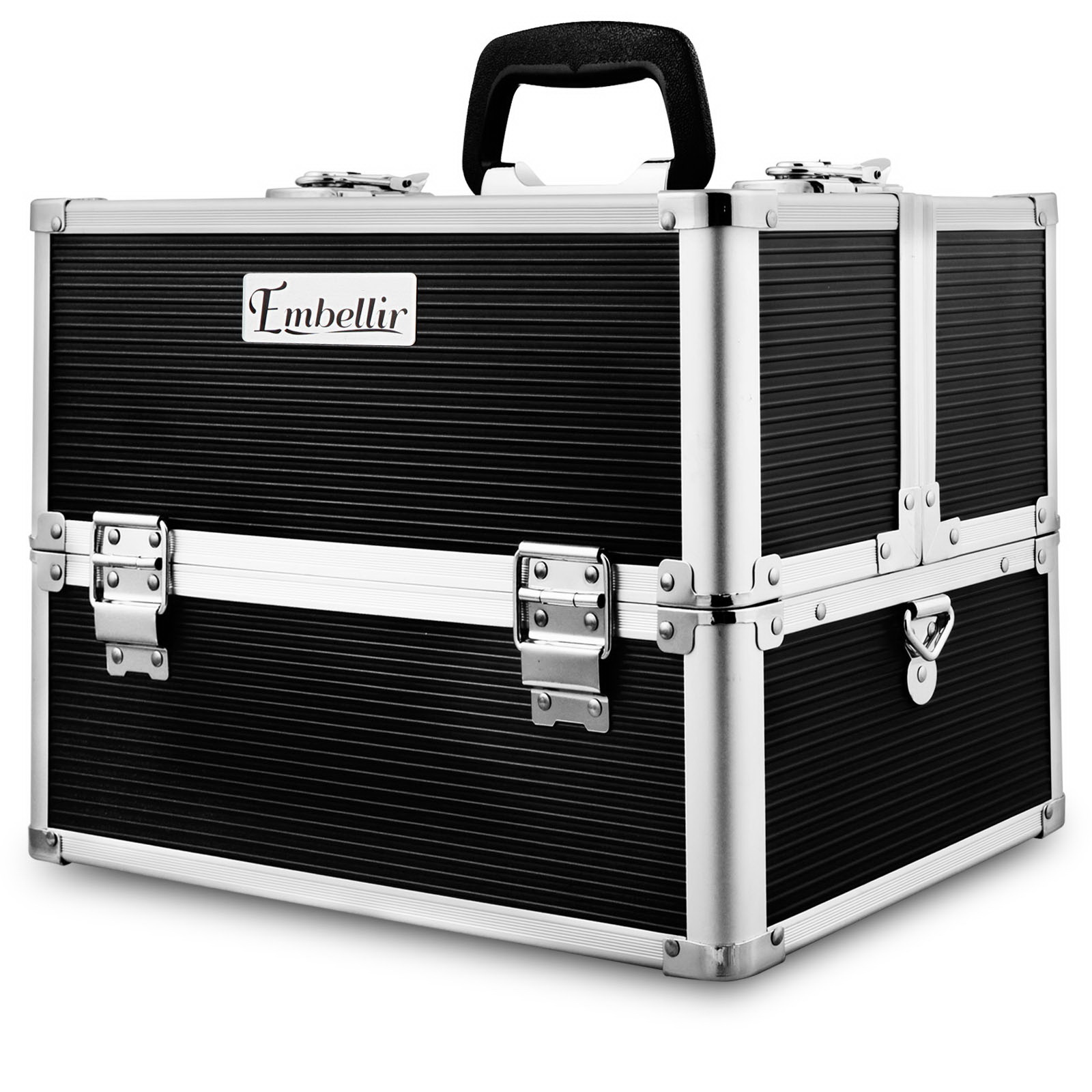 Makeup Case Beauty Cosmetic Travel Organiser Carry Storage Portable Box Embellir - Picture 73 of 95