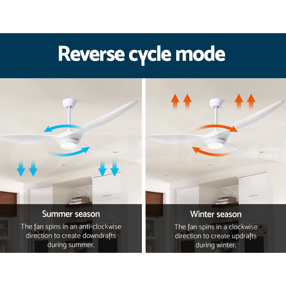 Devanti DC Motor Ceiling Fan With Light LED Remote Control Fans 48'' 52'' 64'' - Picture 25 of 55
