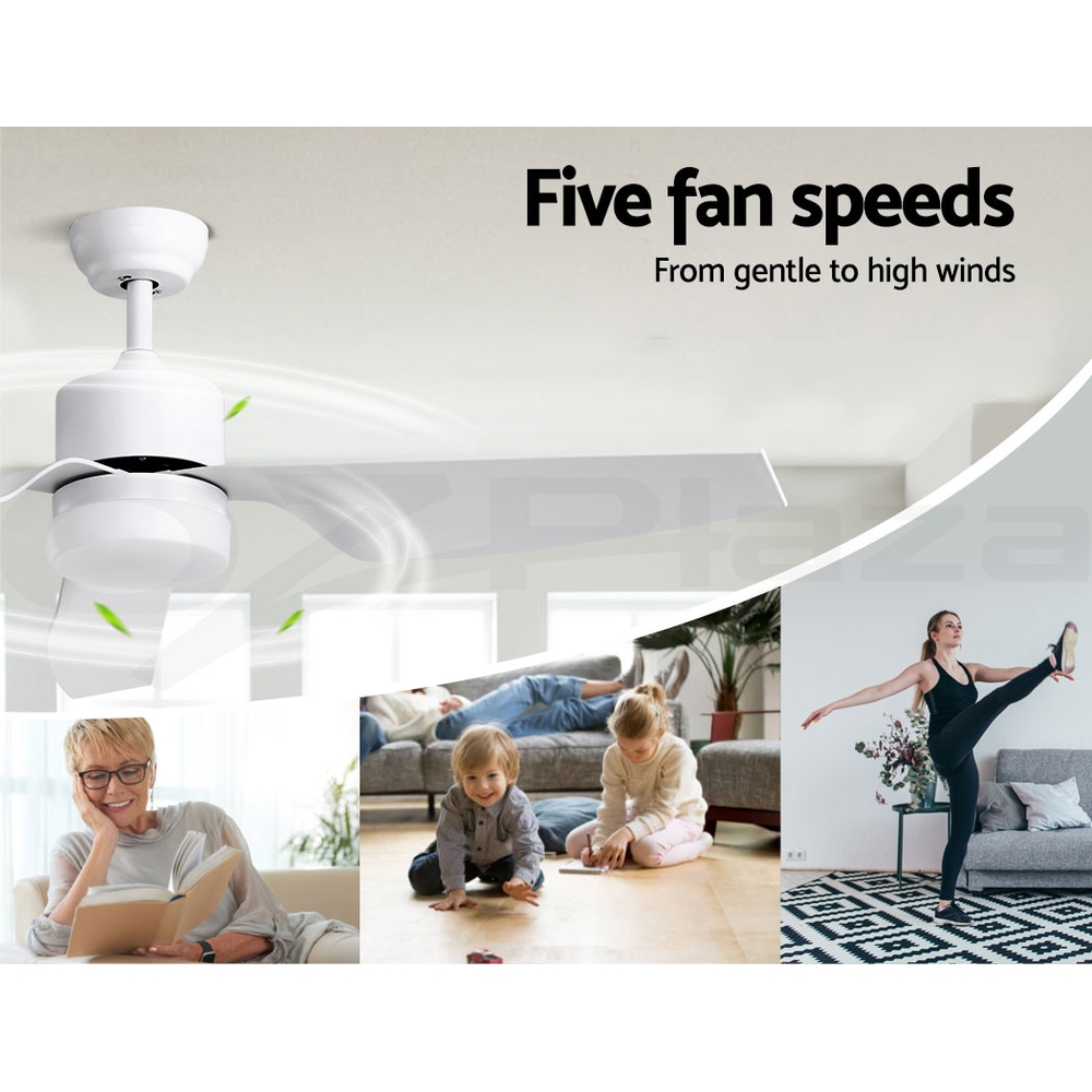 Devanti DC Motor Ceiling Fan With Light LED Remote Control Fans 48'' 52'' 64'' - Picture 37 of 55