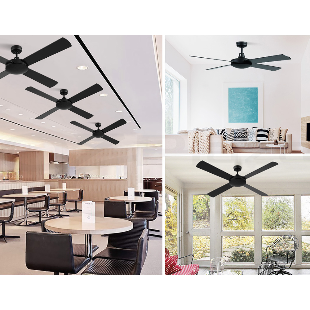 Devanti Ceiling Fan 52'' Ceiling Fans Remote 8H Timer Wooden Blades 1300mm Home - Picture 22 of 33