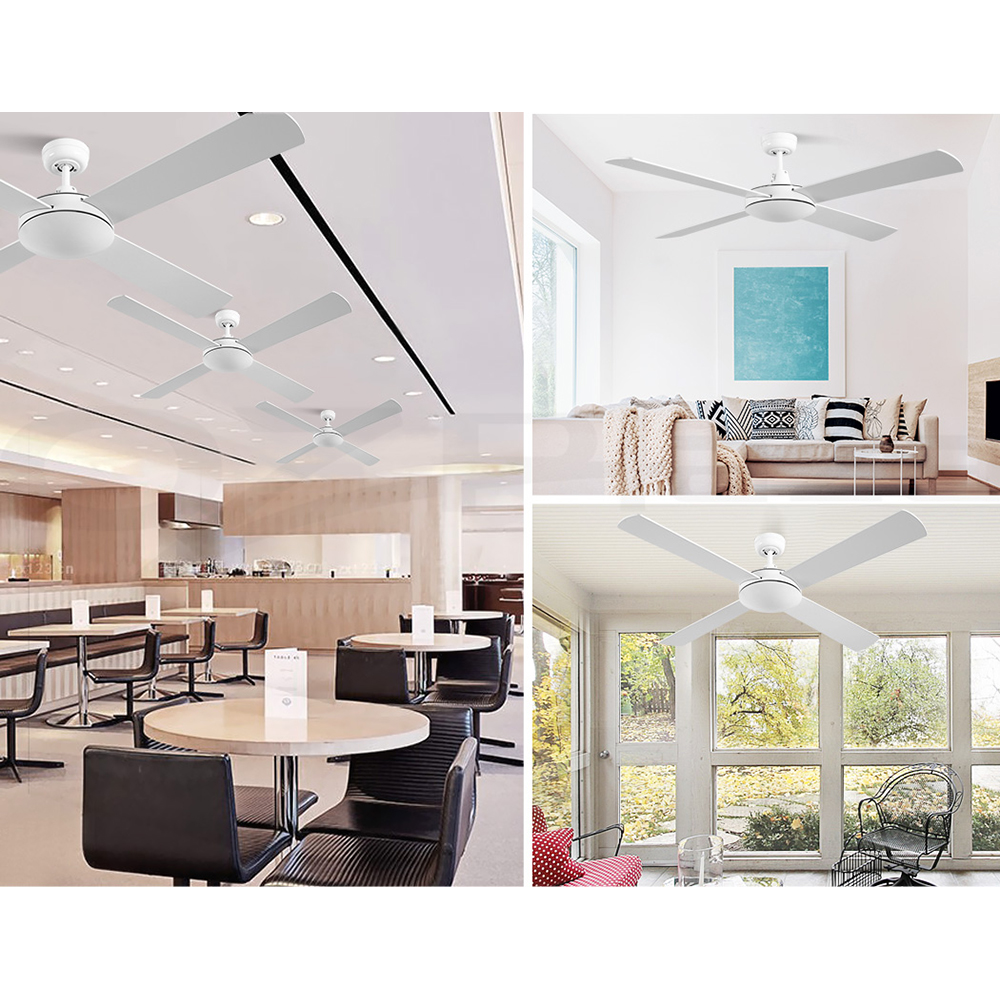 Devanti Ceiling Fan 52'' Ceiling Fans Remote 8H Timer Wooden Blades 1300mm Home - Picture 32 of 33