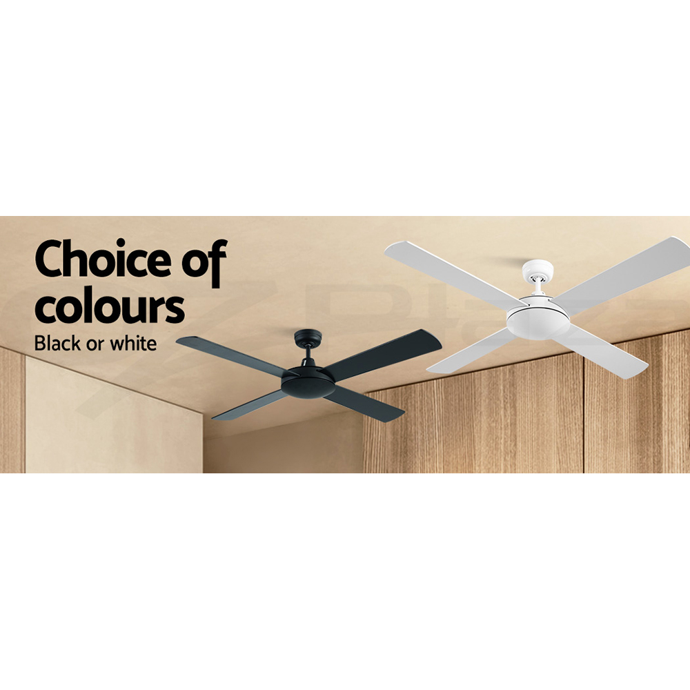 Devanti Ceiling Fan 52'' Ceiling Fans Remote 8H Timer Wooden Blades 1300mm Home - Picture 33 of 33