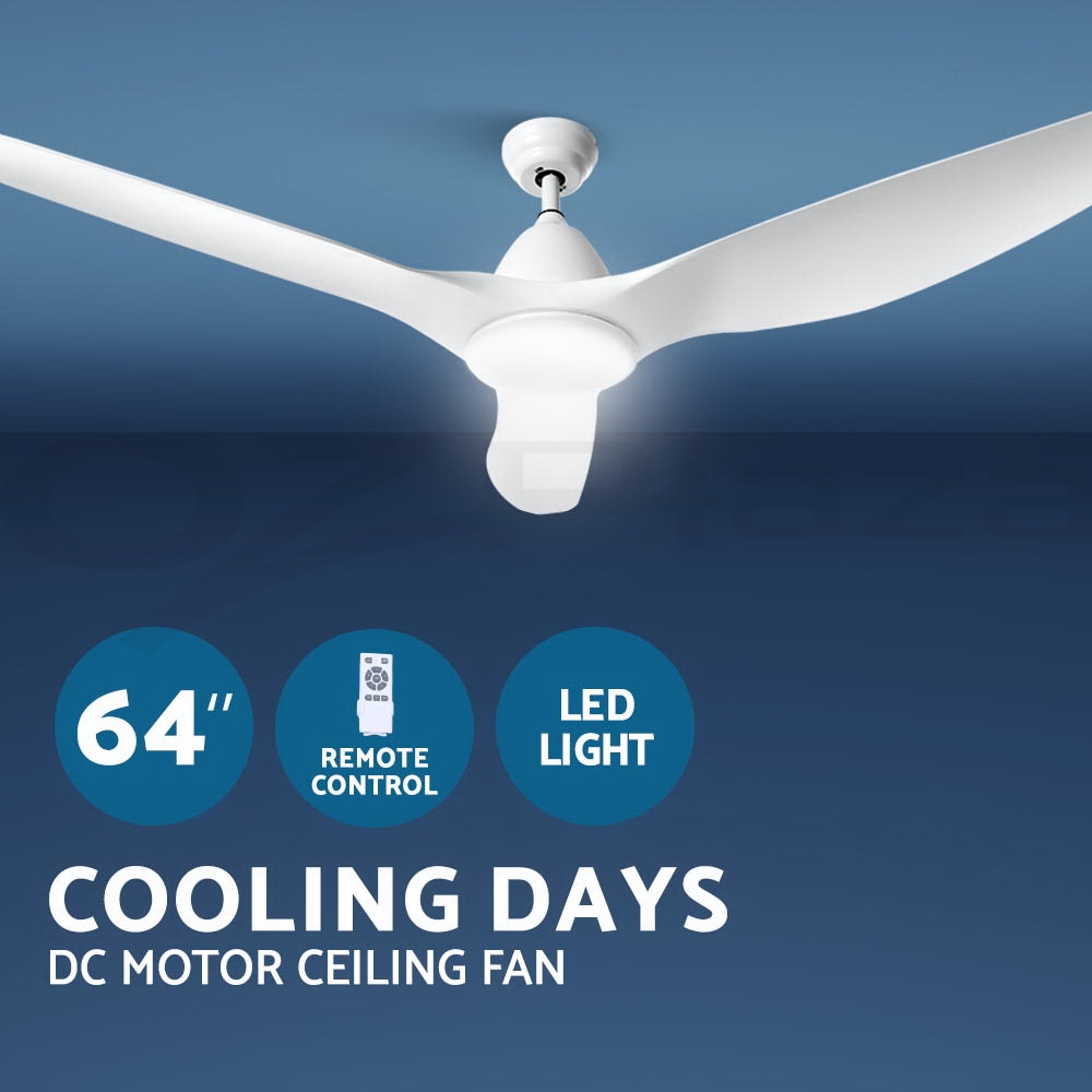 Devanti DC Motor Ceiling Fan With Light LED Remote Control Fans 48'' 52'' 64'' - Picture 45 of 55