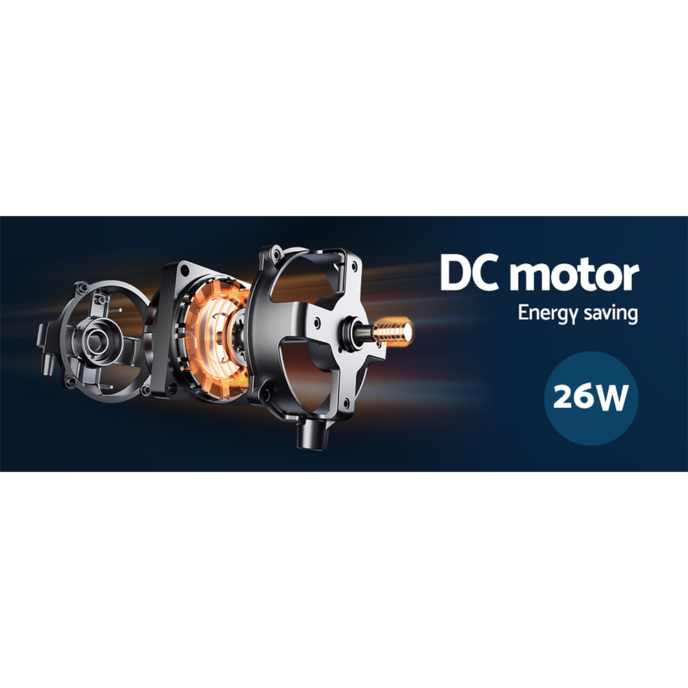 Devanti 48" 52" 64" Ceiling Fan AC DC Motor Fans Light LED Remote Control - Picture 37 of 43