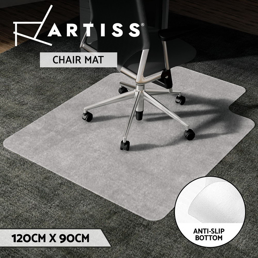 Artiss Chair Mat Carpet Floor Protectors PVC Plastic Clear Home