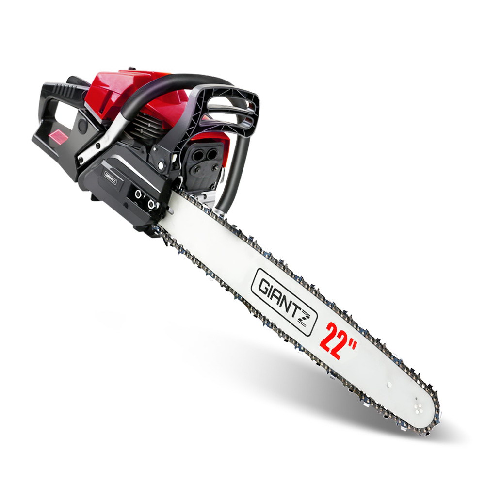 Giantz Chainsaw Petrol Top Handle Chain Saw EStart 92/88/75/62/58/52