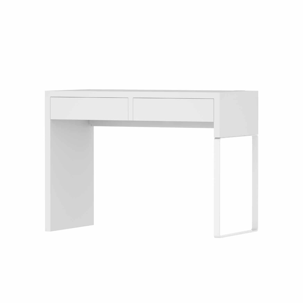 Artiss Corner Computer Desk Office Study Desks Table Drawers Shelves White Black - Picture 53 of 106