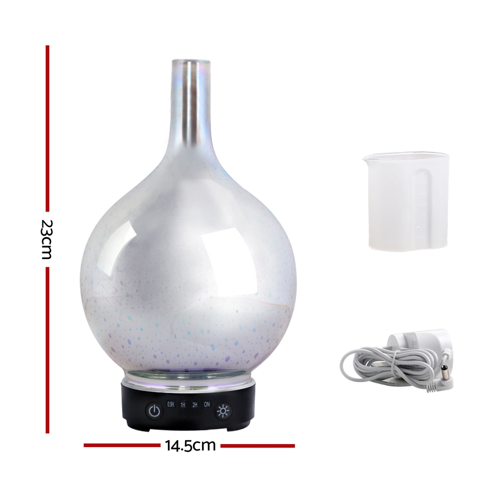 Devanti Aromatherapy Diffuser 3D Aroma Essential Oils Ultrasonic Air Humidifier - Picture 13 of 35