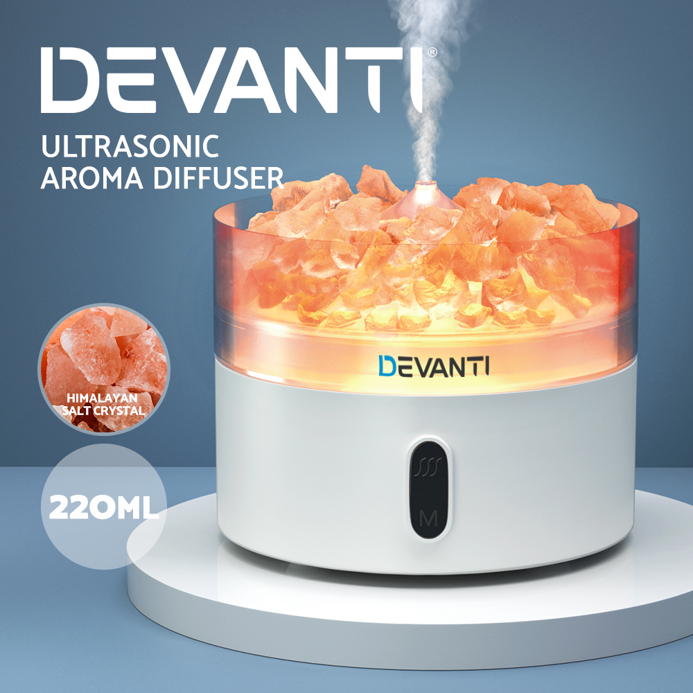 Devanti Aromatherapy Diffuser Aroma Essential Oil Ultrasonic Air Humidifier Mist - Picture 44 of 133