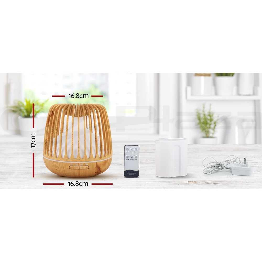 Devanti Aromatherapy Diffuser Aroma Essential Oil Ultrasonic Air Humidifier Mist - Picture 111 of 133