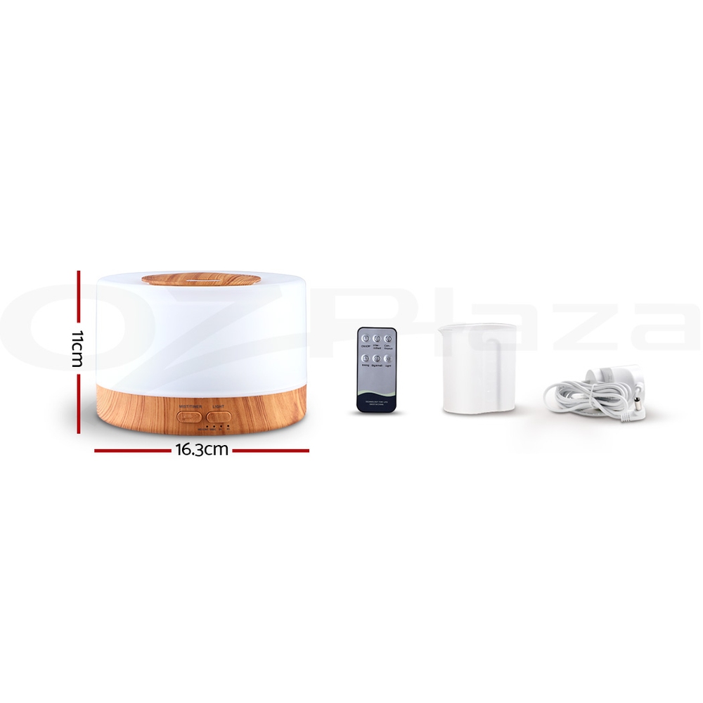 Devanti Aromatherapy Diffuser Aroma Essential Oil Ultrasonic Air Humidifier Mist - Picture 99 of 133
