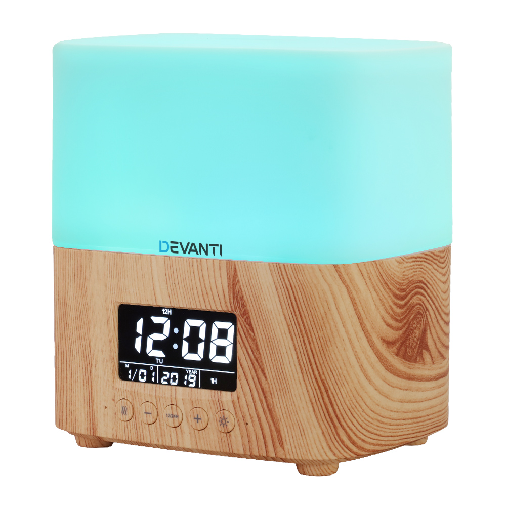 Devanti Aromatherapy Diffuser Aroma Essential Oil Ultrasonic Air Humidifier Mist - Picture 122 of 133