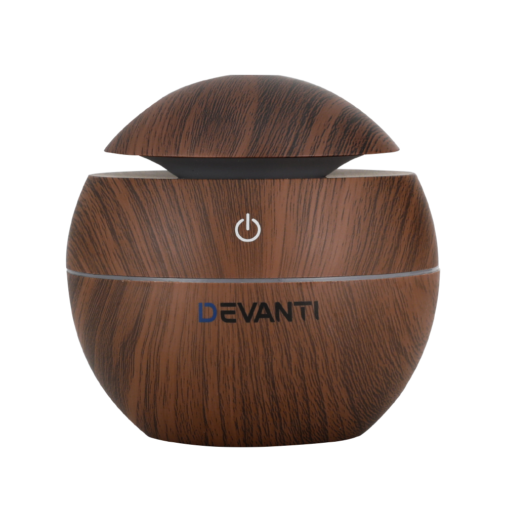 Devanti Aromatherapy Diffuser Aroma Essential Oil Ultrasonic Air Humidifier Mist - Picture 64 of 133