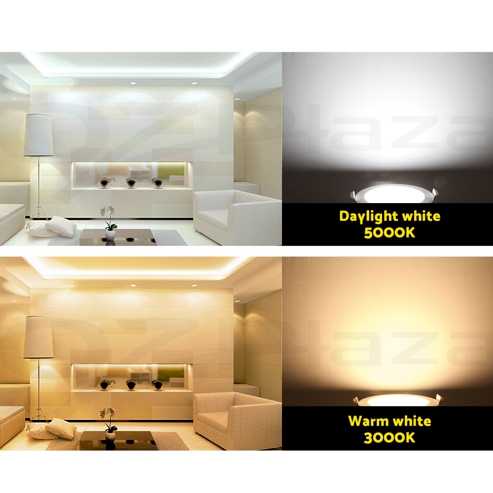 Details About Lumey Led Downlight Kit Dimmable 10w 12w 14w 10pcs Daylight Warm Cool White