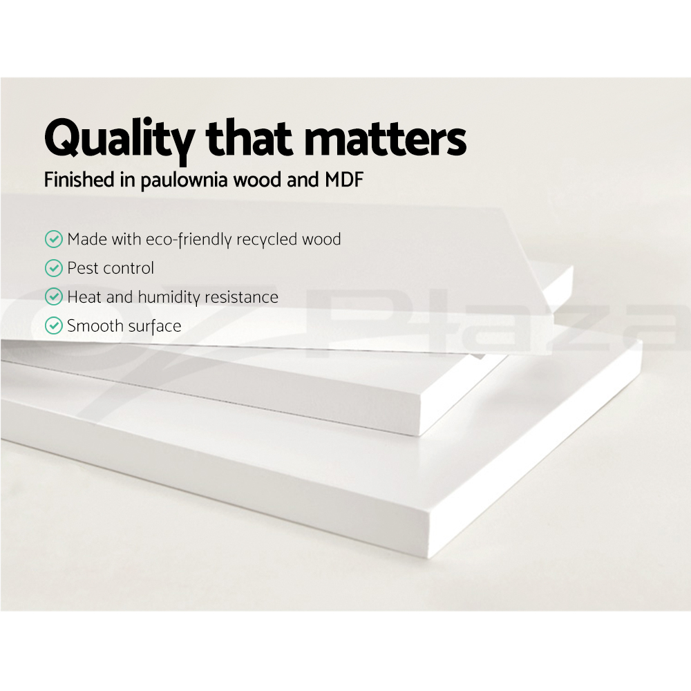 Artiss Dressing Table Stool Set Mirror Drawers Jewellery Cabinet Makeup Vanity - Picture 18 of 44