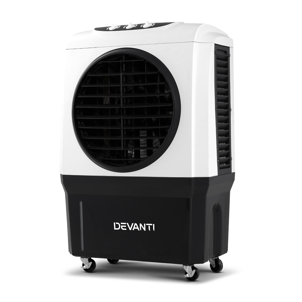 Devanti Evaporative Air Cooler Industrial Portable Fan Water Cooler
