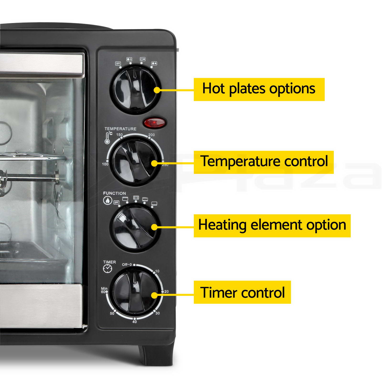 5Star Chef Portable Electric Oven Convection Bake 34L 45L Hot Plate Air Fryer eBay