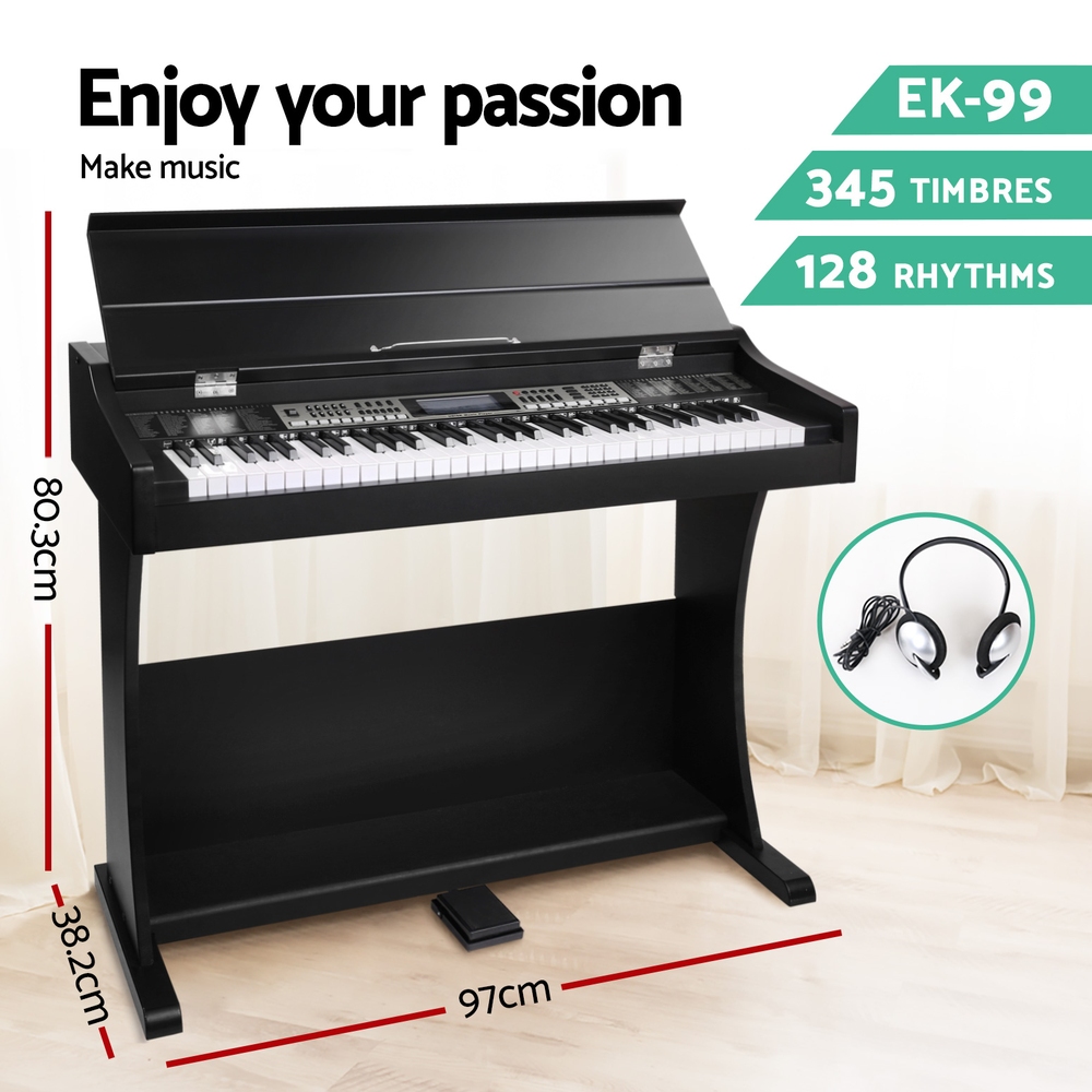 Alpha 61 Keys Electronic Piano Keyboard Digital Electric Keyboards 6