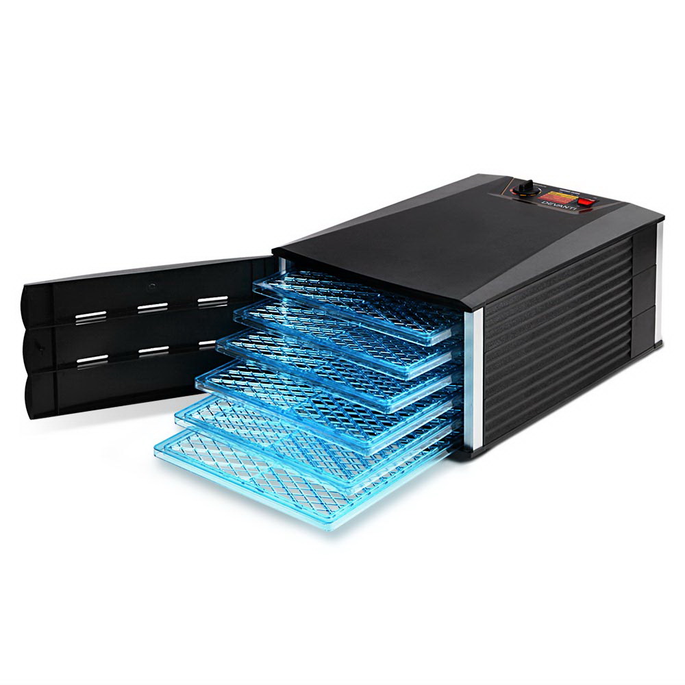 Devanti Food Dehydrator Commercial Stainless Steel Jerky Maker Fruit