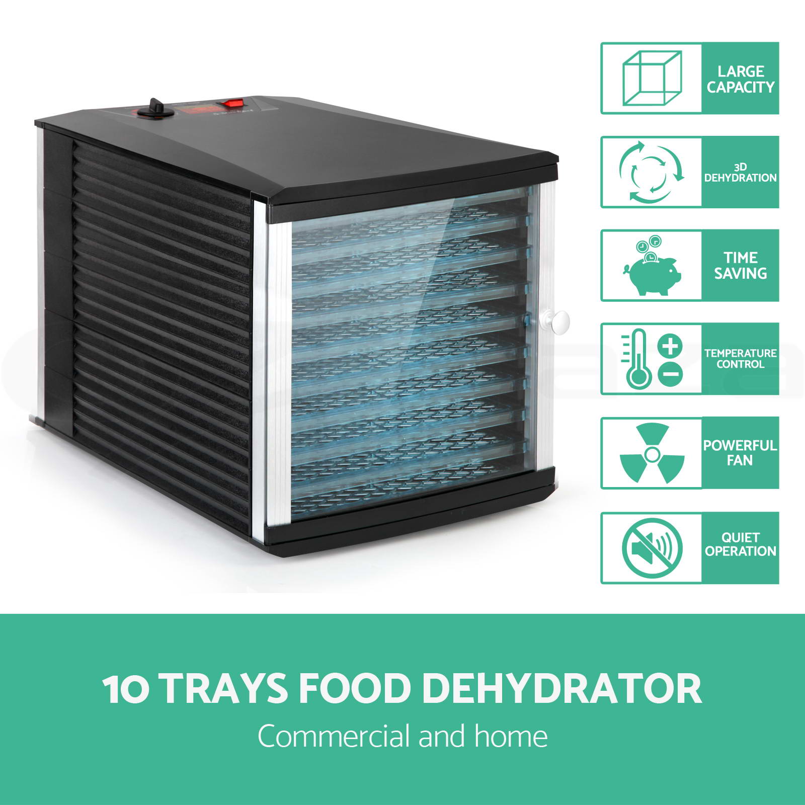 5Star Chef Food Dehydrator Commercial Preserve Yogurt Fruit Dryer