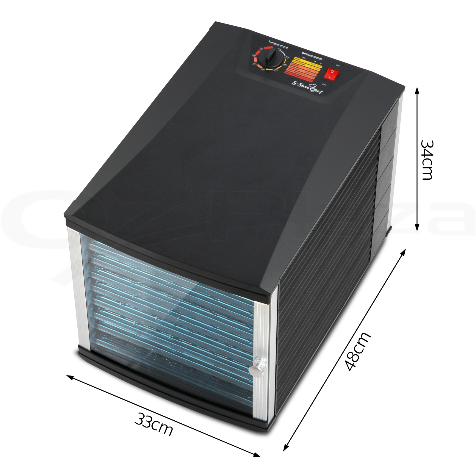 5Star Chef Food Dehydrator Commercial Preserve Yogurt Fruit Dryer