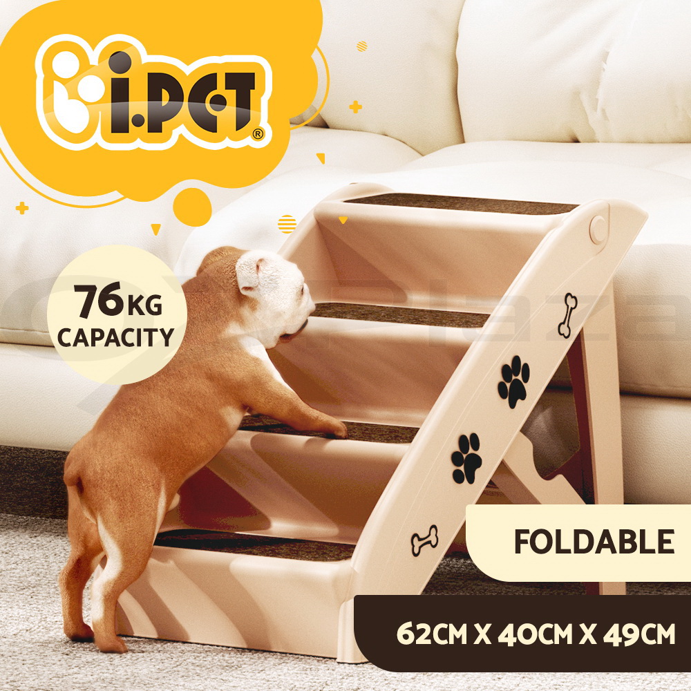 i.Pet Dog Ramp Steps For Bed Sofa Car Pet Stairs Ladder Travel Foldable Portable - Picture 46 of 72
