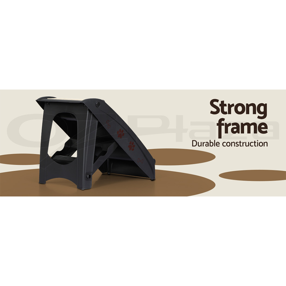 i.Pet Dog Ramp Steps For Bed Sofa Car Pet Stairs Ladder Travel Foldable Portable - Picture 9 of 72